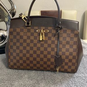 LOUIS VUITTON Damier Ebene Rivoli MM
